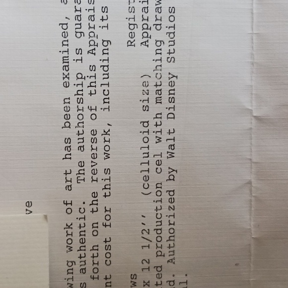 Disney hand painted production cell with matching pencil drawing,Eastern Airline - Picture 11 of 16